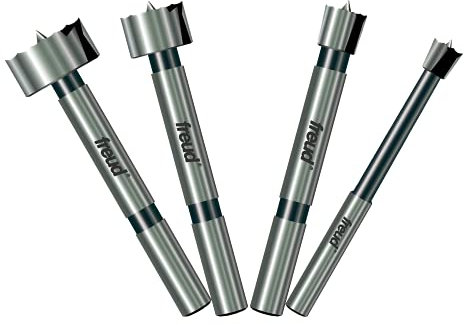 Freud PB-104: 1/4 to 1 (Dia.) 4 Pcs. Forstner Bit Set