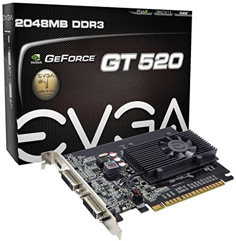 EVGA 02G-P3-1527-KR Scheda video GeForce GT 520 2GB GDDR3