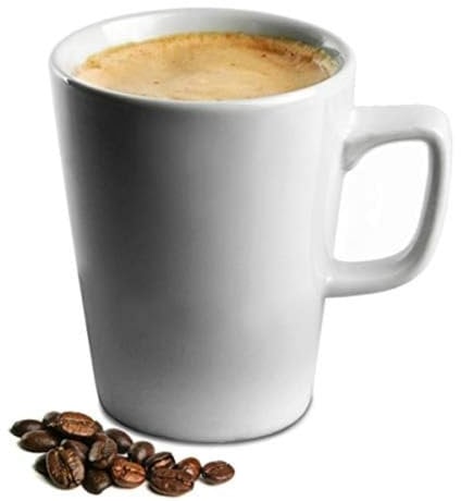 Genware Latte Mugs 12oz / 340ml, 322135, Pack of 6