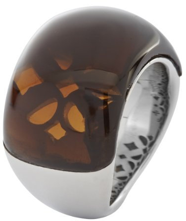 Fossil Damen-Ring Edelstahl Glas Gr.60 (19.1) JF00011040-9