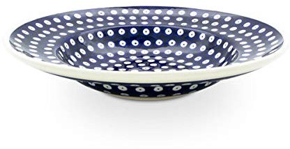 Original Bunzlauer Keramik Pastateller (tiefer Teller) Ø28.5 cm, V=0,5 Liter im Dekor 42