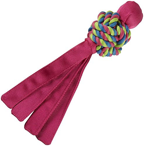 KONG Wubba Weave Dog Toy - Pink - Large
