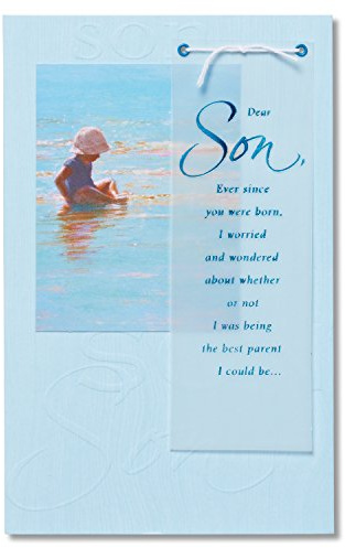 American Greetings Dear Son Birthday Card for Son with Foil