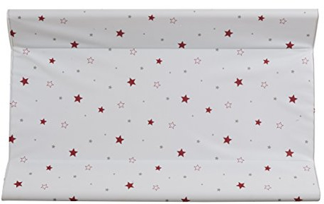 Schardt 13 603 678 Keilwickelauflage Sternchen, 50 x 80 cm, rot