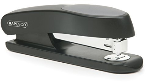 Rapesco RR9260B3 Grapadora Manta Ray, Capacidad 20 Hojas, Negro