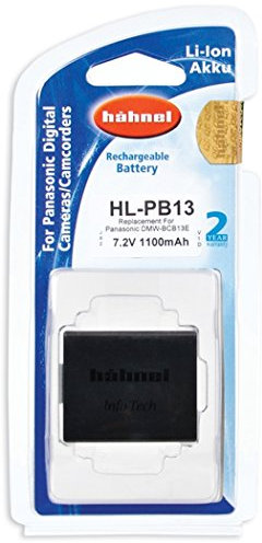 Hahnel HL-PB13 Batterie Rechargeable Li-ION pour Appareil Photo Panasonic DMW-BLB13 (G1, G10, G2, GF1, GH1)