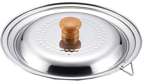Stainless lid for yukihira pan 18cm & 20cm (Japan Import)