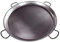Vaello La Valenciana Paellera Valenciana de Acero Pulido, 80 cm, Plateado