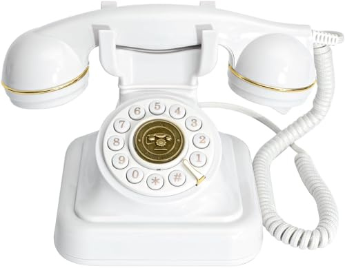 JIZK 32 GB Audio-Gästebuch, Hochzeit, Telefon, Aufzeichnung, individuelle Audio-Nachrichten mit Gästebuch, bewahren Sie Ihre besonderen Anlässe auf, ideal für eine Vielzahl von unvergesslichen (Weiß)