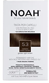 Noah Number 5.3 Hair Colour Dye, Golden Brown 140 ml by Noah