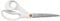 Fiskars Universalschere, Gesamtlänge: 24 cm, Qualitätsstahl/Kunststoff, Functional Form, Weiß, 1020414