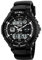 Skmei Sport-Armbanduhr für Outdoor, Bergsteigen oder Wandern, 50 m wasserdicht, digitale LED-Armbanduhr für Herren, silbergrau, Large