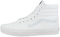 Vans UA Sk8-hi, Zapatillas Altas Unisex Adulto, Blanco True White, 40.5 EU