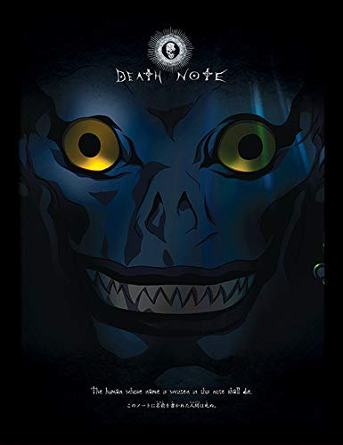 Death Note 'Ryuk Shadow' gerahmt Print, 30 x 40 cm Mehrfarbig