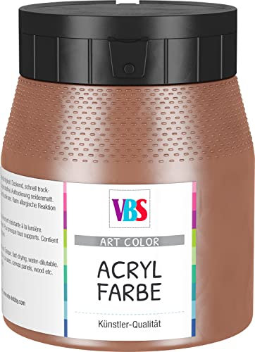 Peinture acrylique Art Color VBS, 250 ml Terre de Sienne brûlée