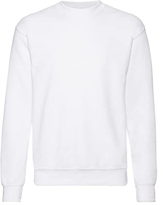 Fruit of the Loom Herren 62-202-0 Sweatshirt, weiß, m