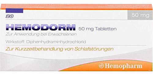 HEMODORM 50 mg Einschlaftabl 20 St