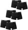 HEAD Herren Boxer Short Underwear (6er Pack), Black, XL