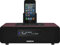 Sangean DDR-38 Tischradio - DAB + Radio mit iPod/iPhone-Dock - Stereo-Musik-Player - Schwarz/Rot