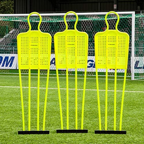 FORZA Fußball Freistoß-Dummies für Fußball Training - 3 Größen erhältlich - Kinder, Jugendliche & Erwachsene | Fussball Trainingsausrüstung (Jugendliche (1,6m), 3er Set)