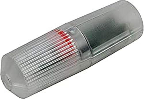 EHMANN LED Dimmer elettronico T28.08 (2800x0800), taglio di fase, 230 V, 50 Hz, Potenza: LED 3-35 W, 5-100 W/VA, colore: trasparente