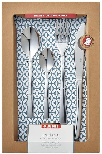Judge Cutlery Set, Stainless Steel 32 piece