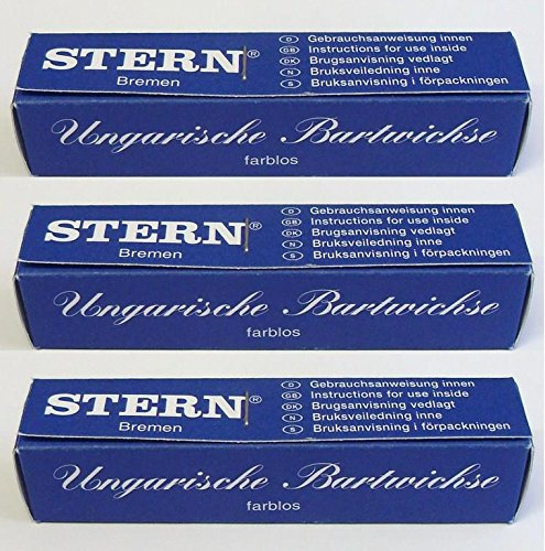 Topnice Bartwichse 3er Set Ungarische Bartwichse 8 ml
