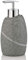 kela Seifenspender 300 ml Talus, Seifenspender grau, Natursteinoptik, Pumpflasche, Spülmittelspender nachfüllbar