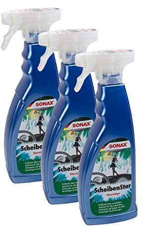 SONAX 3X 02344000 ScheibenStar Scheibenreiniger 750ml
