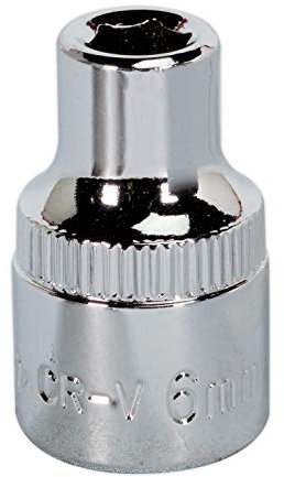 Sealey Sp3806 Walldrive Socket 6Mm 3/8Sq Drive Fully Polished