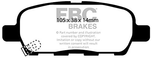 EBC Brakes DP41666R Yellow stuff Brake Pads