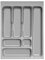 Besteckkasten für 45er Auszug / Besteckeinsatz für Grass-Auszüge / Auszüge B 360 mm x L 480 mm mit 7 Facheinteilungen
