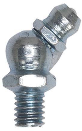 Sealey GNM13 Grease Nipple 45° 6 x 1mm Pack of 25