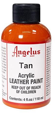Color acrílico para cuero de Angelus, color Beige, talla 118ml / 4oz