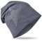 Miobo Kinder Slouch Beanie Mütze,Baumwolle,Strass Stern Anthrazit 54