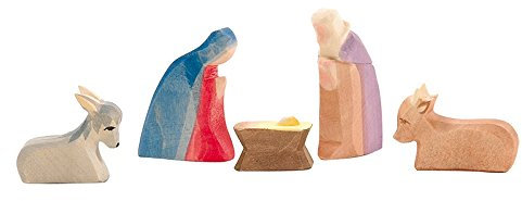 Ostheimer 66510 - Heilige Familie, 5-teilig - Minis mit Geschenkkiste, 5 Teile