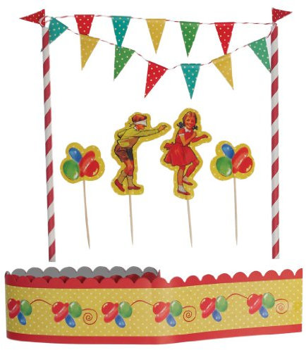 Vintage Party Cake Bunting
