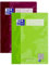 Oxford Notenheft A4, Lineatur 14, 8 Blatt, grün und violett, 15er Pack