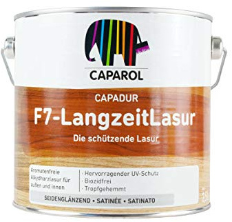 Caparol Capadur F7 Langzeitlasur, 2,5 Liter Wallnuß