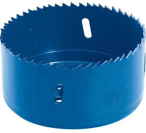 Draper 41093 Expert HSS Bi-Metal Holesaw Blade, 102mm, Blue