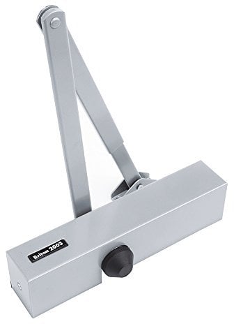 Briton 2003.SES CE Closer: Fixed Size 3 for Fire Doors, Silver