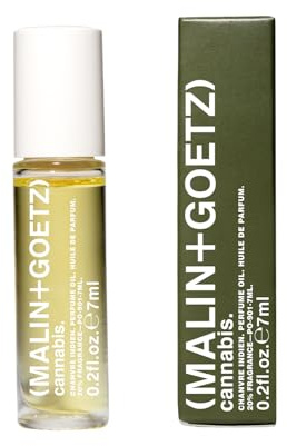 MALIN+GOETZ Cannabis Perfume Oil, Rollerball, Travel Size, 0.2 fl oz