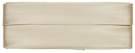 Prym Duchesse Bias Binding Beige, 100% Polyester, 20 mm Falzung: 40/20 mm