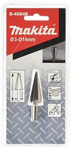 MAKITA D-40048 - Broca conica tipo hss de 3-14 mm