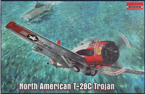 Roden 451 Modellbausatz North American T-28C Trojan