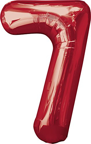 Amscan 2829201 S/Form: 7 rot