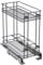 COMPAGNUCCI STORE Extractible Porte-bouteilles pour mobile base chrome