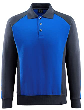 Mascot Polo-sweatshirt Magdeburg, 1 Stück, S, kornblau/dunkelblau, 50610-962-11010-S