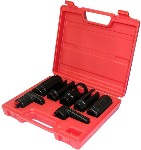 7 x Lambdasonden Thermoschalter Einspritzdüsen Schraubenschlüssel-Einsatz Steckschlüssel Einsätze Stecknuss 22 27 29 mm