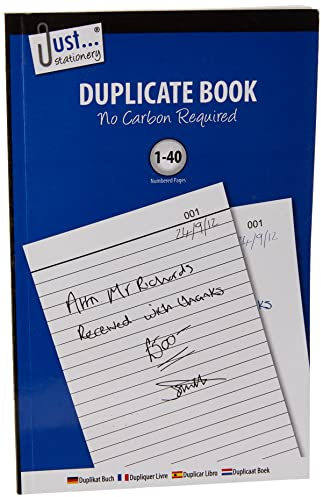 just stationary Duplicate Book